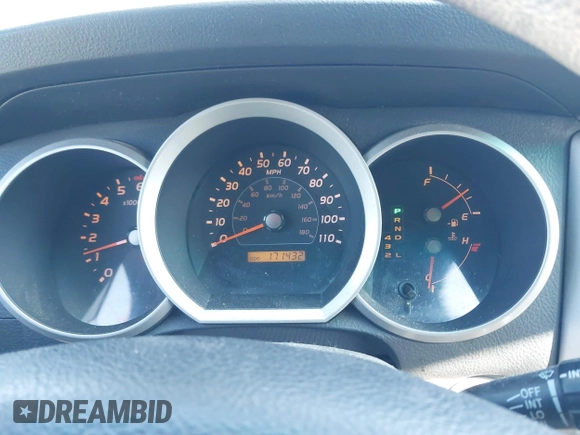 2007 Toyota 4Runner SR5 with VIN JTEBT14R870066185, listed as a IAAI auction lot 41799527 with 171,432 mi miles and . Bid and sale history available at DreamBid. Image 7.