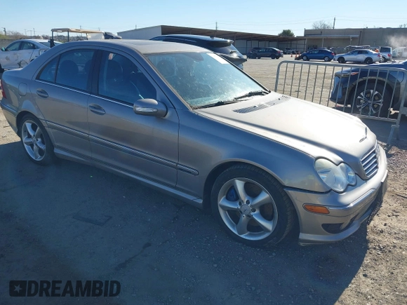 2005 Mercedes-Benz C 230 Kompressor with VIN WDBRF40J65F640304, listed as a IAAI auction lot 41331344 with 126,574 mi miles and . Bid and sale history available at DreamBid. Image 1.