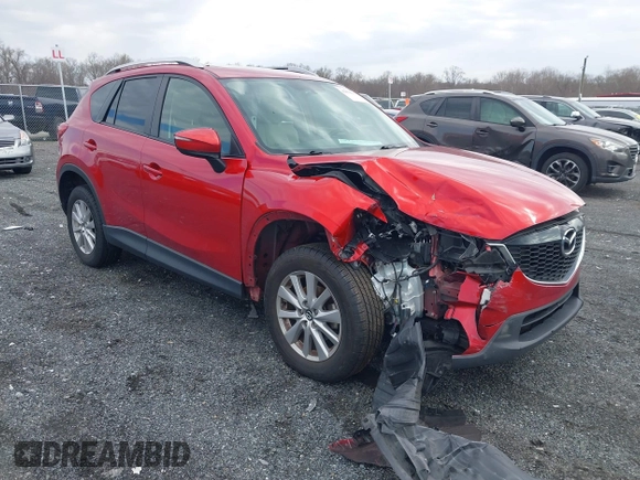 2015 Mazda CX-5 Touring with VIN JM3KE2CY7F0533731, listed as a IAAI auction lot 41876211 with 1 mi miles. Bid and sale history available at carsss.com. Image 1.