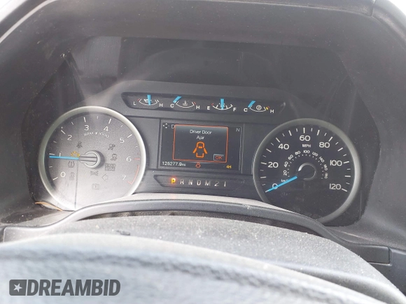 2017 Ford F-150 XL with VIN 1FTEW1EP5HFC13843, listed as a IAAI auction lot 41846415 with 125,277 mi miles. Bid and sale history available at carsss.com. Image 7.