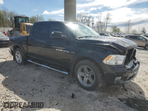 2011 Ram 1500 Big Horn with VIN 1D7RV1CT0BS660671, listed as a Copart auction lot 54839365 with 156,878 mi miles and Clean title. Bid and sale history available at DreamBid. Image 4.