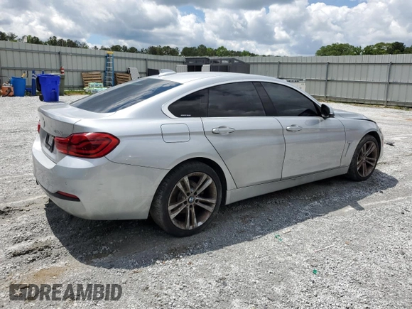 2018 BMW 4 Series 430i xDrive with VIN WBA4J3C54JBG91269, listed as a Copart auction lot 56852555 with 80,142 mi miles and Clean title. Bid and sale history available at DreamBid. Image 3.