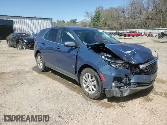 2024 Chevrolet Equinox LT with VIN 3GNAXKEG8RL230958, listed as a Copart auction lot 49583305 with 33,239 mi miles and Salvage Title. Bid and sale history available at DreamBid. Image 14.