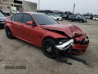 2017 BMW M3 z VIN WBS8M9C54H5G83463, wystawiony jako Copart lot #44850405 z przebiegiem 44 512 mil mil oraz Szkoda całkowita • Salvage title. Historia ofert i sprzedaży dostępna na DreamBid. Obrazek 10.
