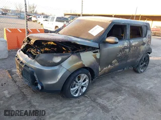 2016 Kia Soul + with VIN KNDJP3A50G7330802, listed as a IAAI auction lot 41272834 with 1 mi miles. Bid and sale history available at carsss.com. Image 2.
