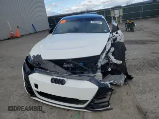 2023 Audi e-tron GT Prestige z VIN WAUEJBFW6P7005535, wystawiony jako Copart lot #87029614 z przebiegiem 6 355 mil mil oraz Szkoda całkowita • Salvage title. Historia ofert i sprzedaży dostępna na DreamBid. Obrazek 5.