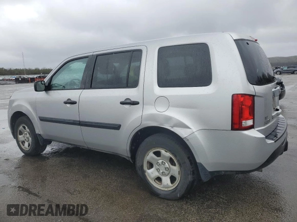 2015 Honda Pilot LX with VIN 5FNYF4H26FB004529, listed as a Copart auction lot 51766975 with 64,409 mi miles and Salvage Title. Bid and sale history available at DreamBid. Image 2.
