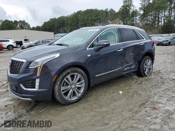 2024 Cadillac XT5 AWD Premium Luxury z VIN 1GYKNDRS2RZ723969, wystawiony jako Copart lot #53135435 z przebiegiem 2 279 mil mil oraz Szkoda całkowita • Salvage title. Historia ofert i sprzedaży dostępna na DreamBid. Obrazek 1.