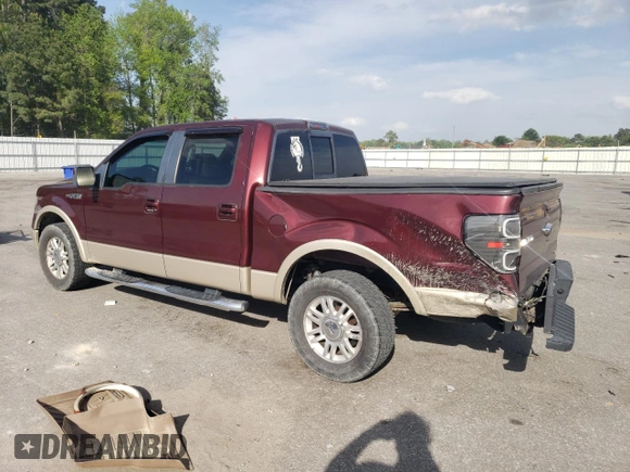 2010 Ford F-150 XL with VIN 1FTFW1CV9AKA66154, listed as a Copart auction lot 52863005 with 159,294 mi miles and Salvage Title. Bid and sale history available at carsss.com. Image 2.
