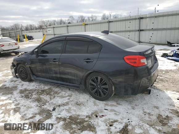 2015 Subaru WRX with VIN JF1VA1A60F9834792, listed as a Copart auction lot 46128425 with 155,677 mi miles and Salvage Title. Bid and sale history available at carsss.com. Image 2.