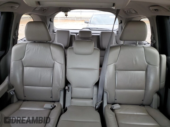 2012 Honda Odyssey Touring with VIN 5FNRL5H96CB045514, listed as a Copart auction lot 54698355 with 217,787 mi miles and Clean Title. Bid and sale history available at DreamBid. Image 10.