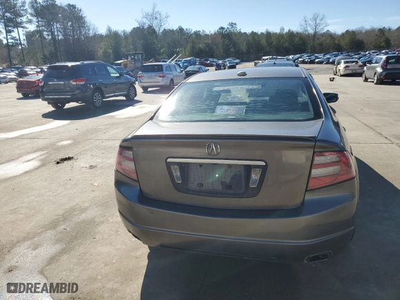 2008 Acura TL with VIN 19UUA66298A029935, listed as a Copart auction lot 89180145 with 203,524 mi miles and Salvage Title. Bid and sale history available at carsss.com. Image 6.