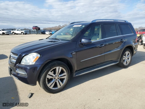 2012 Mercedes-Benz GL-Class GL 350 BlueTEC with VIN 4JGBF2FE3CA768359, listed as a Copart auction lot 47446605 with 145,652 mi miles and Clean Title. Bid and sale history available at carsss.com. Image 1.