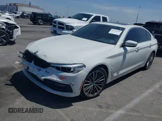 2018 BMW 5 Series 530e with VIN WBAJA9C58JB252868, listed as a IAAI auction lot 42323949 with 100,530 mi miles and . Bid and sale history available at DreamBid. Image 17.