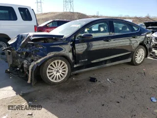 2015 Ford Fusion S Hybrid with VIN 3FA6P0UU1FR283235, listed as a Copart auction lot 50041935 with 0 mi miles and Salvage Title. Bid and sale history available at carsss.com. Image 1.