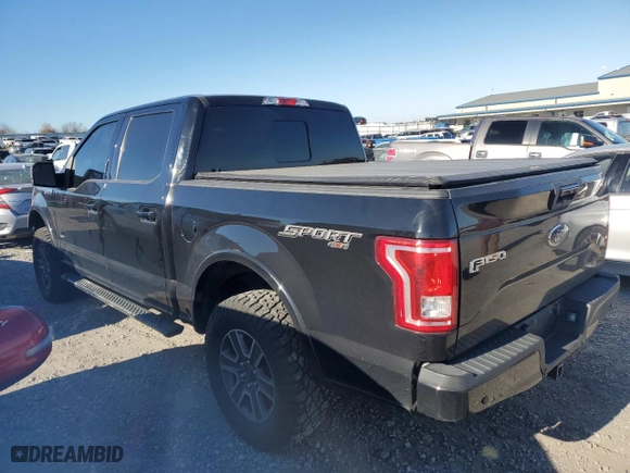 2016 Ford F-150 XLT with VIN 1FTEW1EP8GFB83526, listed as a Copart auction lot 83435954 with 184,519 mi miles and Salvage Title. Bid and sale history available at carsss.com. Image 2.