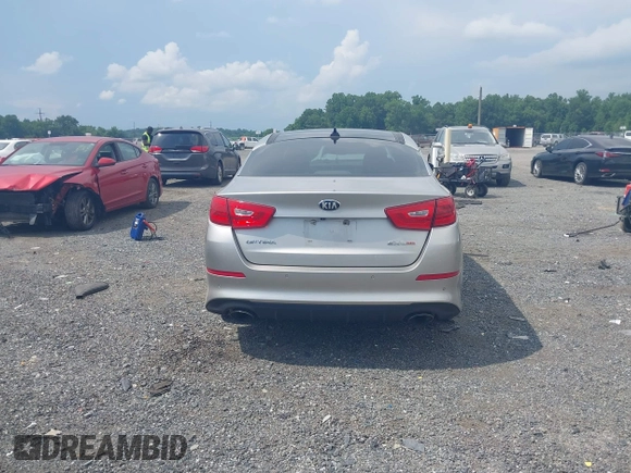 2014 Kia Optima SXL Turbo with VIN 5XXGR4A68EG286085, listed as a IAAI auction lot 42634481 with 160,217 mi miles and . Bid and sale history available at DreamBid. Image 16.