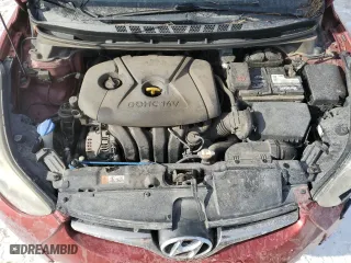 2014 Hyundai Elantra Limited with VIN 5NPDH4AE8EH502194, listed as a Copart auction lot 89199645 with 148,366 mi miles and Salvage Title. Bid and sale history available at carsss.com. Image 12.