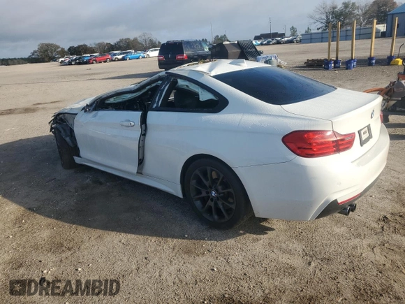 2017 BMW 4 Series 430i with VIN WBA4R7C50HK679823, listed as a Copart auction lot 87130414 with 67,326 mi miles and Salvage Title. Bid and sale history available at DreamBid. Image 2.