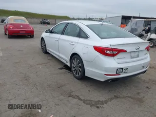 2017 Hyundai Sonata Sport with VIN 5NPE34AFXHH450678, listed as a IAAI auction lot 42078116 with 100,756 mi miles and . Bid and sale history available at DreamBid. Image 3.