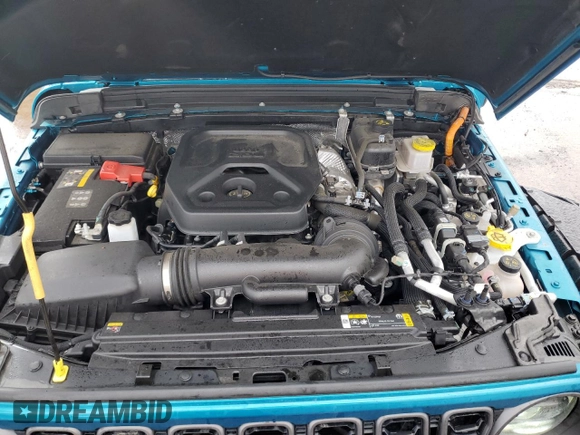 2024 Jeep Wrangler Rubicon X z VIN 1C4RJXR6XRW217098, wystawiony jako Copart lot #50154025 z przebiegiem 15 887 mil mil oraz Czysty tytuł • Clean title. Historia ofert i sprzedaży dostępna na DreamBid. Obrazek 12.