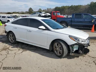 2018 Hyundai Sonata SEL with VIN 5NPE34AF4JH634553, listed as a Copart auction lot 43054325 with 108,550 mi miles and Salvage Title. Bid and sale history available at carsss.com. Image 4.