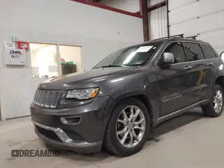 2015 Jeep Grand Cherokee Summit with VIN 1C4RJFJT6FC754799, listed as a IAAI auction lot 41699124 with 124,206 mi miles and . Bid and sale history available at DreamBid. Image 17.