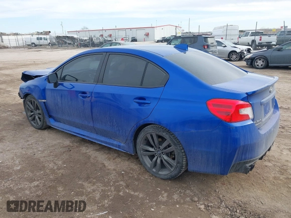 2016 Subaru WRX Premium with VIN JF1VA1E63G8831628, listed as a IAAI auction lot 41661025 with 92,193 mi miles. Bid and sale history available at carsss.com. Image 3.