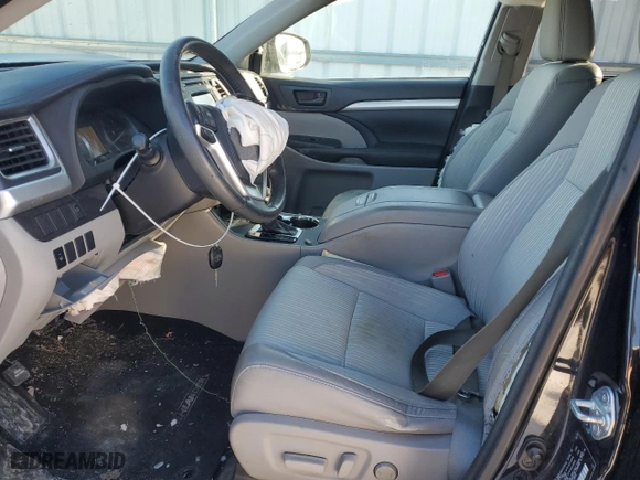 2015 Toyota Highlander LE with VIN 5TDBKRFH9FS166723, listed as a Copart auction lot 45945775 with 79,499 mi miles and Salvage Title. Bid and sale history available at carsss.com. Image 7.