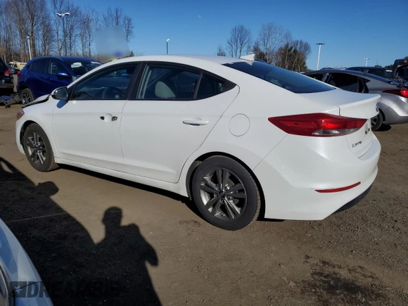 2017 Hyundai Elantra Limited with VIN 5NPD84LF8HH155931, listed as a Copart auction lot 48143025 with 95,254 mi miles and Salvage Title. Bid and sale history available at DreamBid. Image 2.