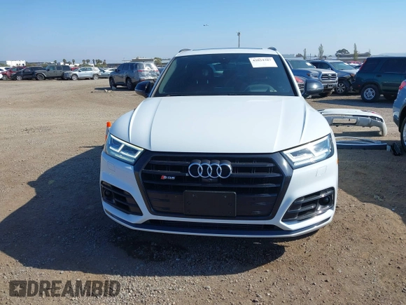 2019 Audi SQ5 Prestige with VIN WA1C4AFY4K2131017, listed as a IAAI auction lot 42024387 with 65,788 mi miles. Bid and sale history available at carsss.com. Image 13.