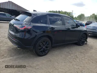 2024 Honda HR-V Sport with VIN 3CZRZ2H54RM775642, listed as a Copart auction lot 57091805 with 18,659 mi miles and Salvage title. Bid and sale history available at DreamBid. Image 3.