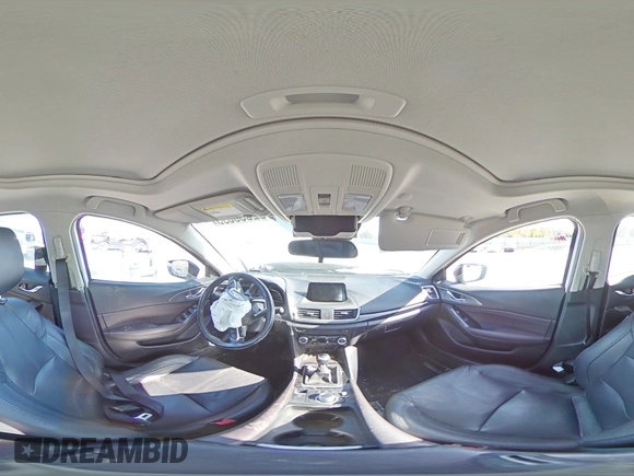 2017 Mazda 3 Grand Touring with VIN JM1BN1W32H1143992, listed as a Copart auction lot 52339895 with Not Provided miles and Salvage Title. Bid and sale history available at DreamBid. Image 13.