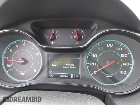 2017 Chevrolet Cruze LS with VIN 1G1BC5SM0H7165507, listed as a IAAI auction lot 41900457 with 93,068 mi miles and . Bid and sale history available at DreamBid. Image 7.