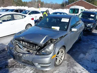 2012 Mercedes-Benz C-Class C 300 Sport with VIN WDDGF8BB4CR232133, listed as a IAAI auction lot 41610397 with 56,161 mi miles. Bid and sale history available at carsss.com. Image 2.