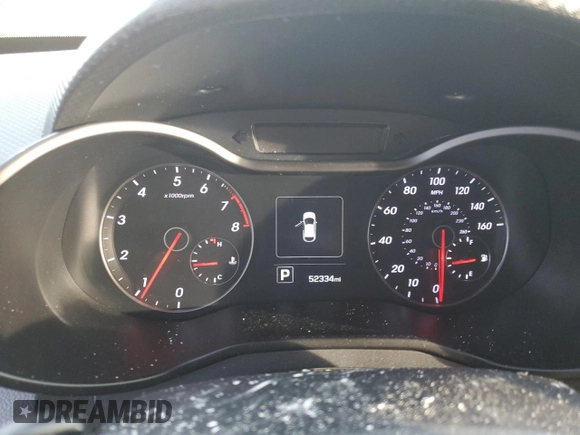 2016 Hyundai Veloster Turbo with VIN KMHTC6AE1GU257488, listed as a Copart auction lot 39705634 with 52,334 mi miles. Bid and sale history available at carsss.com. Image 9.