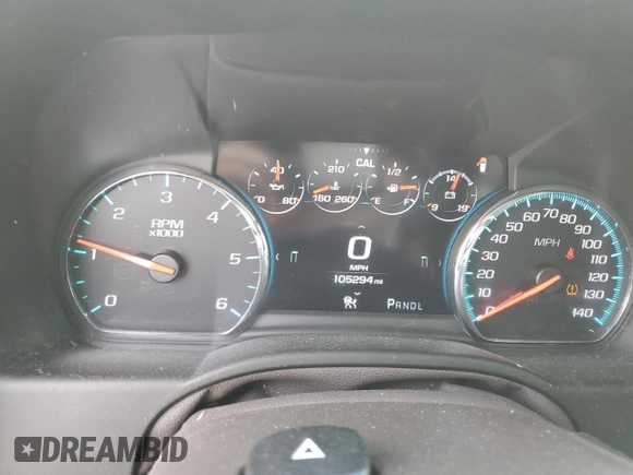 2019 GMC Yukon Denali with VIN 1GKS1CKJ0KR259491, listed as a Copart auction lot 51071335 with 105,294 mi miles and Salvage Title. Bid and sale history available at carsss.com. Image 9.