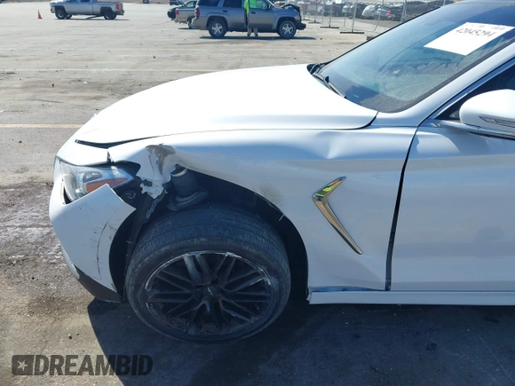 2019 Genesis G70 Advanced z VIN KMTG34LAXKU025146, wystawiony jako IAAI lot #42045294 z przebiegiem 49 074 mil mil oraz . Historia ofert i sprzedaży dostępna na DreamBid. Obrazek 6.