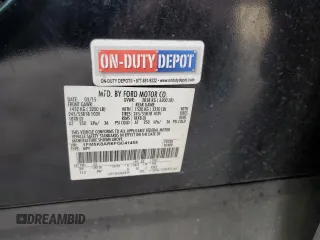 2015 Ford Police Interceptor Utility с VIN 1FM5K8AR6FGC41455, выставлен на аукционе Copart как лот 55480585 с пробегом 197 558 миль миль и Списание • Salvage title. История ставок и продаж доступна на DreamBid. Изображение 13.