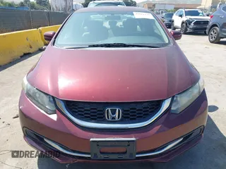 2014 Honda Civic LX with VIN 19XFB2F58EE261765, listed as a IAAI auction lot 42151335 with 55,881 mi miles. Bid and sale history available at carsss.com. Image 12.