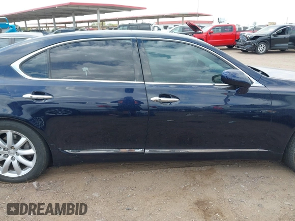2007 Lexus LS 460 L with VIN JTHGL46F075012993, listed as a IAAI auction lot 42182467 with 115,180 mi miles and . Bid and sale history available at DreamBid. Image 13.