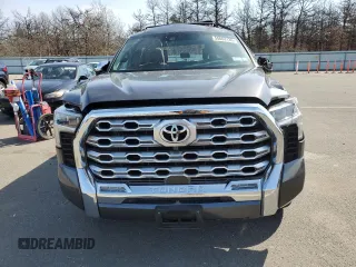 2022 Toyota Tundra 1794 Edition with VIN 5TFMA5DBXNX051060, listed as a Copart auction lot 50663135 with 27,635 mi miles and Salvage title. Bid and sale history available at DreamBid. Image 5.