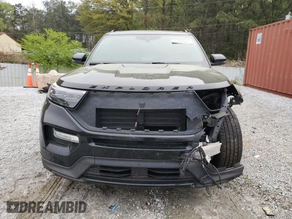 2020 Ford Explorer ST with VIN 1FM5K8GC2LGC73205, listed as a Copart auction lot 51080725 with 128,257 mi miles and Salvage Title. Bid and sale history available at DreamBid. Image 5.