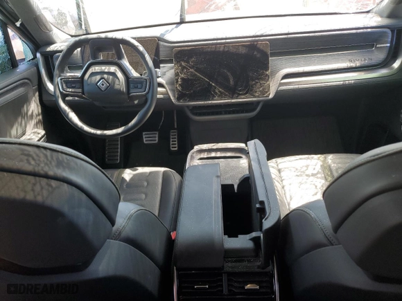 2022 Rivian R1T Adventure Package with VIN 7FCTGAAA4NN010881, listed as a Copart auction lot 58783584 with 0 mi miles and Salvage Title. Bid and sale history available at carsss.com. Image 8.