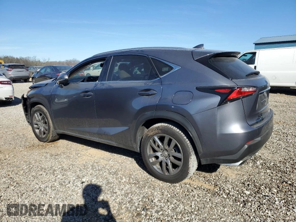 2015 Lexus NX 200t with VIN JTJYARBZ6F2016455, listed as a Copart auction lot 46509895 with 91,140 mi miles and Clean Title. Bid and sale history available at carsss.com. Image 2.