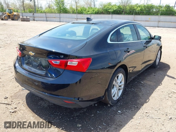 2017 Chevrolet Malibu LT with VIN 1G1ZE5ST7HF143588, listed as a IAAI auction lot 42092251 with 167,818 mi miles and . Bid and sale history available at DreamBid. Image 4.