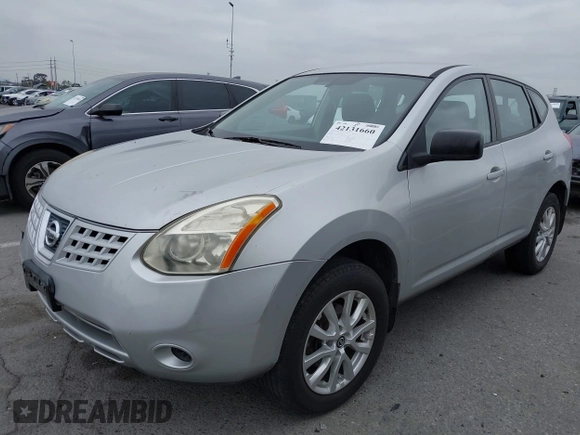 2008 Nissan Rogue S with VIN JN8AS58V68W135265, listed as a IAAI auction lot 42131660 with 156,253 mi miles and . Bid and sale history available at DreamBid. Image 2.