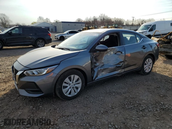 2023 Nissan Sentra S with VIN 3N1AB8BV2PY303256, listed as a Copart auction lot 50832105 with 16,263 mi miles and Salvage Title. Bid and sale history available at DreamBid. Image 1.