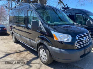 2015 Ford Transit Cargo with VIN 1FTNR2CM3FKA14543, listed as a Copart auction lot 52865615 with 157,133 mi miles and Clean Title. Bid and sale history available at carsss.com. Image 1.