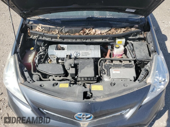 2012 Toyota Prius Two with VIN JTDZN3EU8C3158272, listed as a Copart auction lot 53035905 with 80,455 mi miles and Clean Title. Bid and sale history available at DreamBid. Image 12.